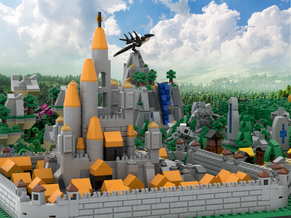 LEGO MOC Fantasy World | from 9 MOCs by gabizon | Rebrickable - Build with