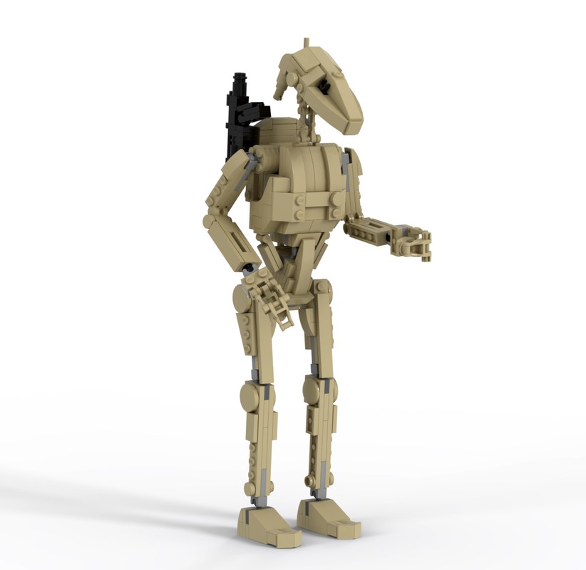 LEGO MOC B1 Battle Droid by 2bricksofficial | Rebrickable - Build with LEGO