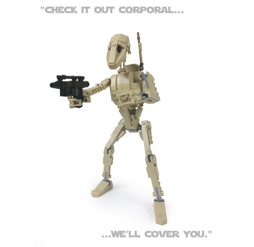 LEGO MOC B1 Battle Droid By 2bricksofficial | Rebrickable - Build With LEGO