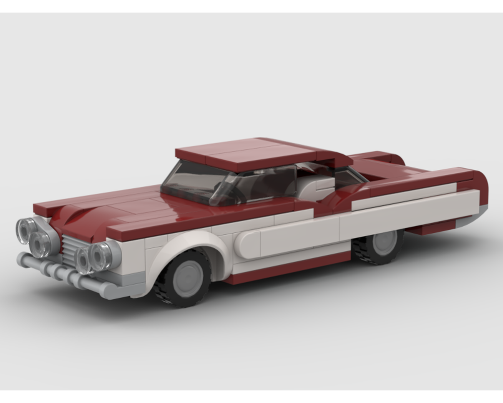 LEGO MOC 1960s Sedan (Two-Toned Red/White) by Cto924 | Rebrickable ...