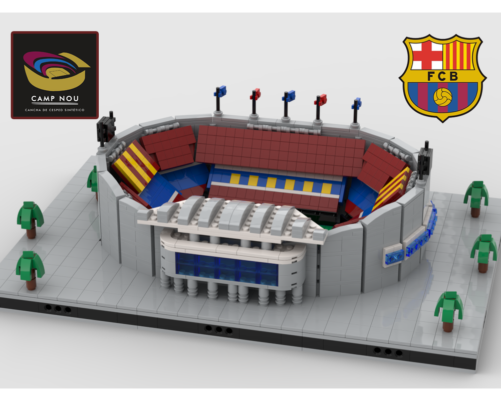 LEGO MOC-35364 Camp Nou stadium (Other 2020) | Rebrickable ...