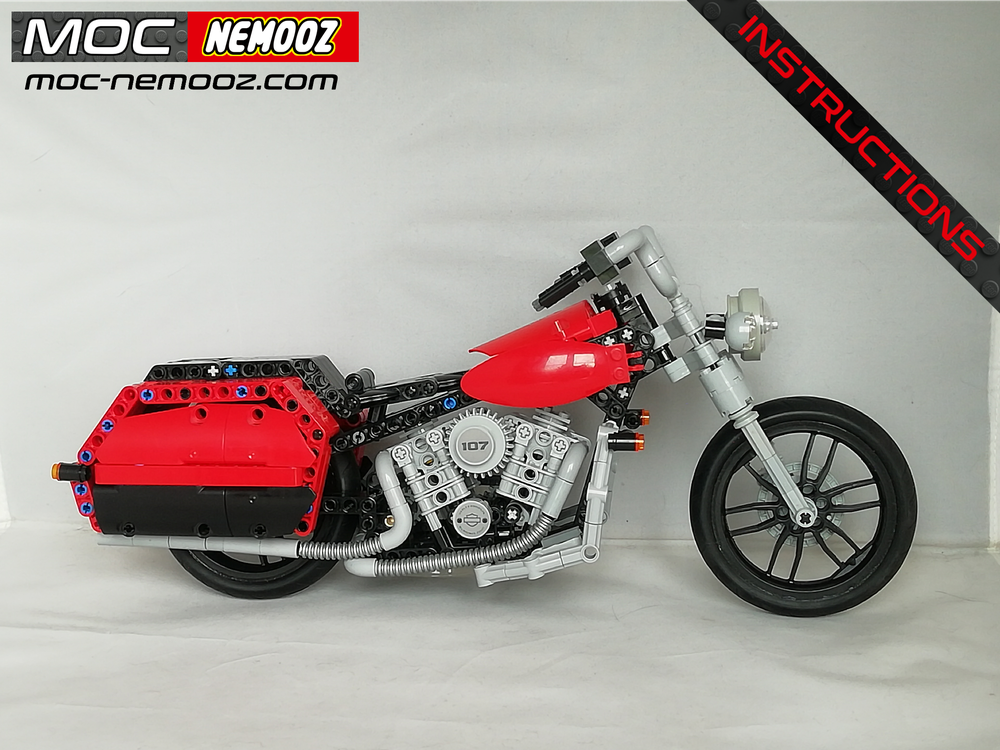 planer Alle Dem LEGO MOC HARLEY DAVIDSON ROAD KING by MOC NEMOOZ | Rebrickable - Build with  LEGO