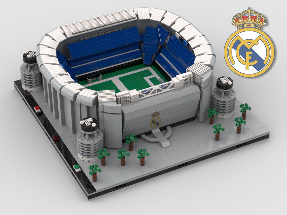 LEGO MOC Santiago Bernabéu Stadium - Real Madrid by gabizon