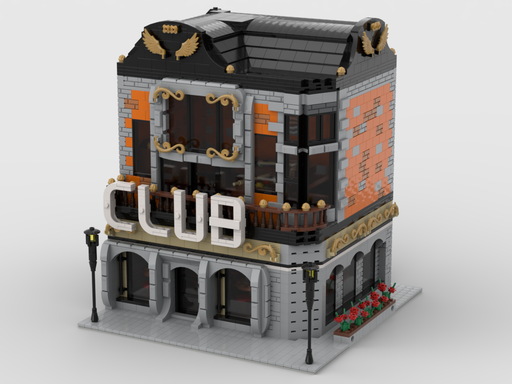 LEGO MOC Caesars Palace for Modular City Las Vegas by gabizon