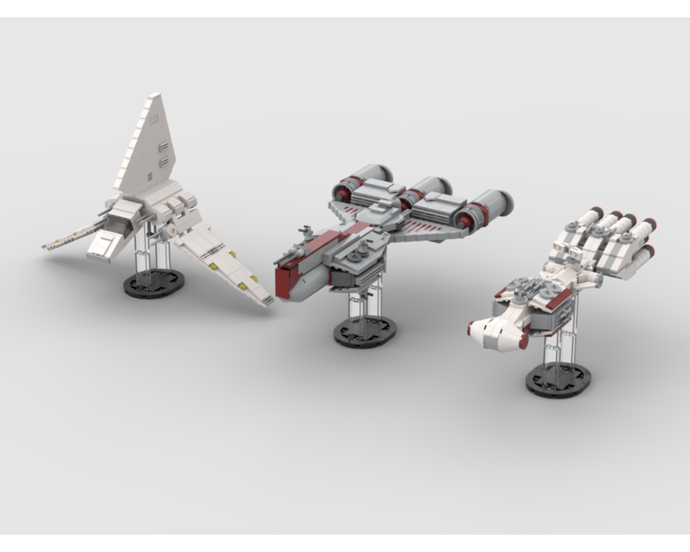 lego midi scale tie fighter