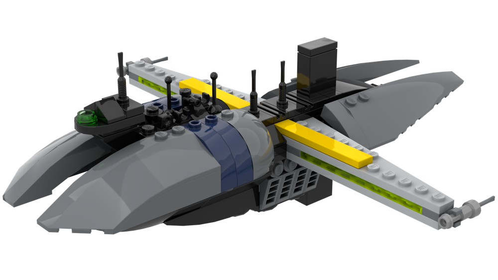 LEGO MOC Separatist Frigate by JaydenIrwin | Rebrickable Build with LEGO