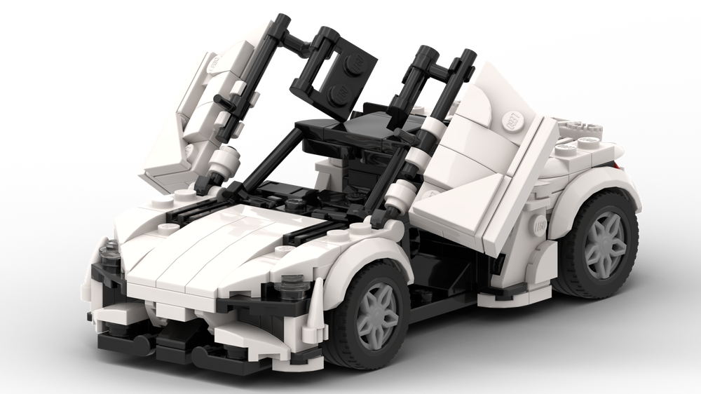 LEGO MOC McLaren 720S minifig scale MOC by christofersh | Rebrickable