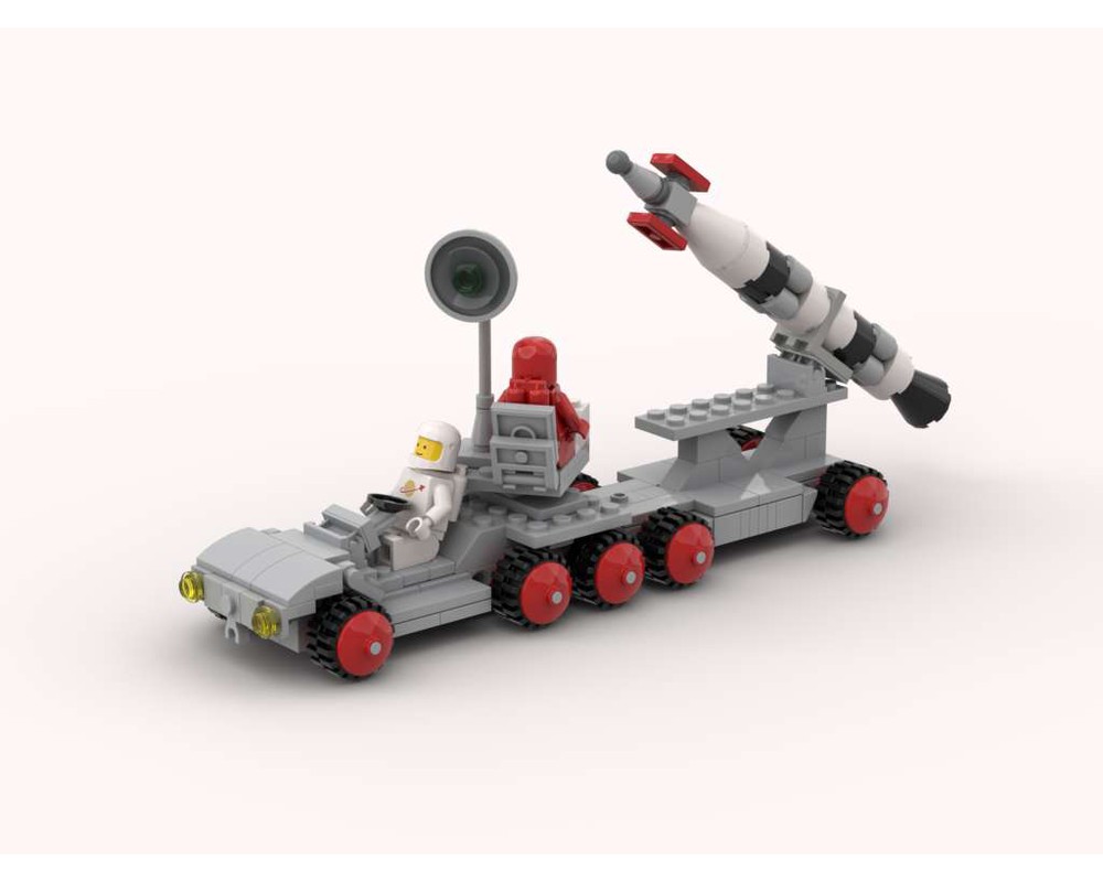lego space rocket launcher