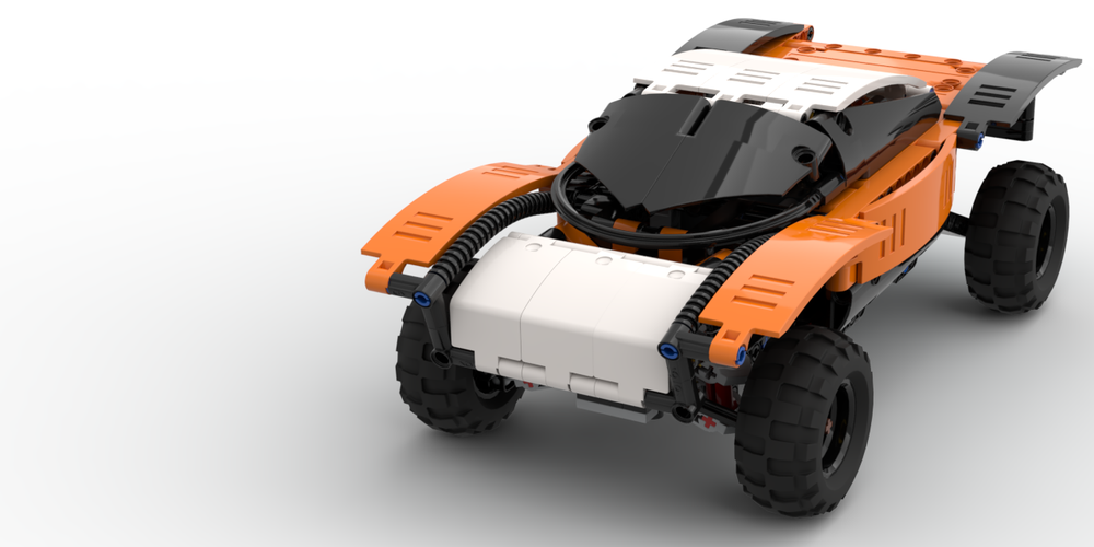 LEGO MOC Rug Dune Buggy with BuWizz by GeyserBricks | Rebrickable ...