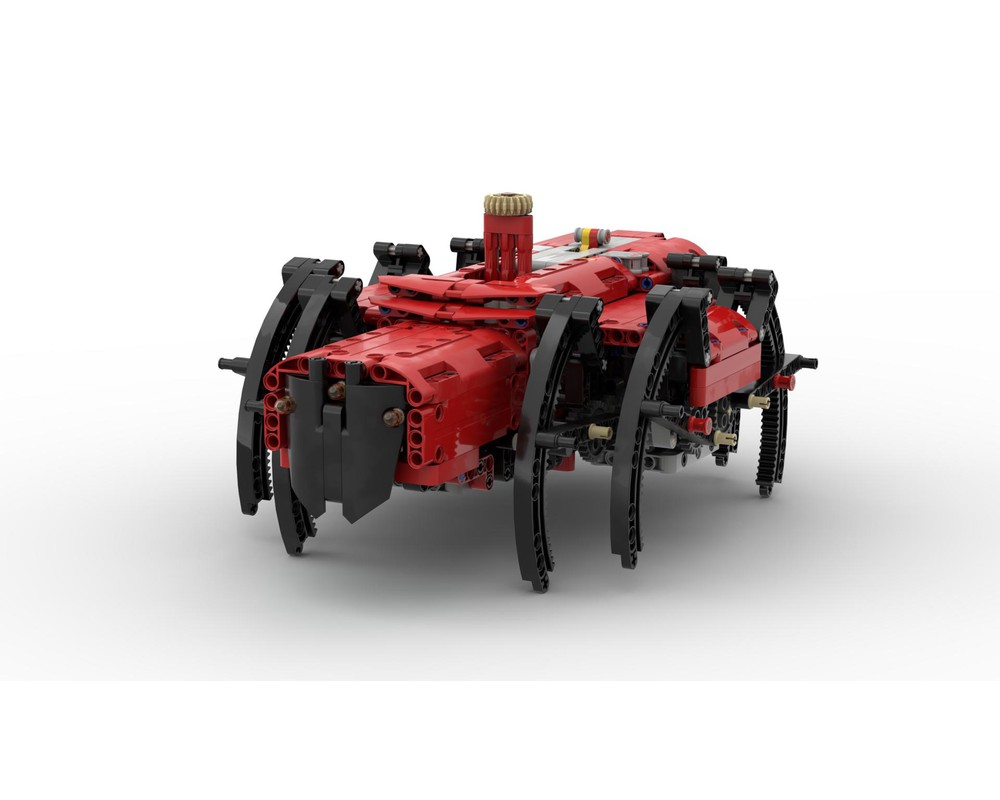 LEGO MOC-35822 Mechanical spider (42082 model C) (Technic > Model ...