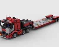 Truck & Gooseneck Semitrailer 42098 C-Model
