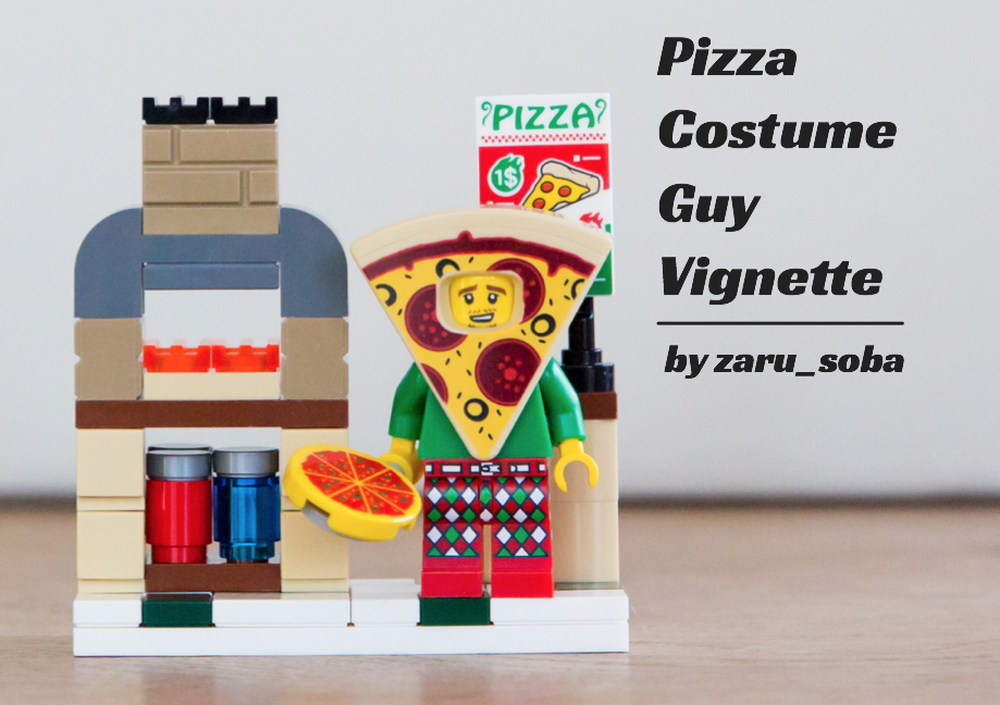 Lego pizza 2025 costume guy