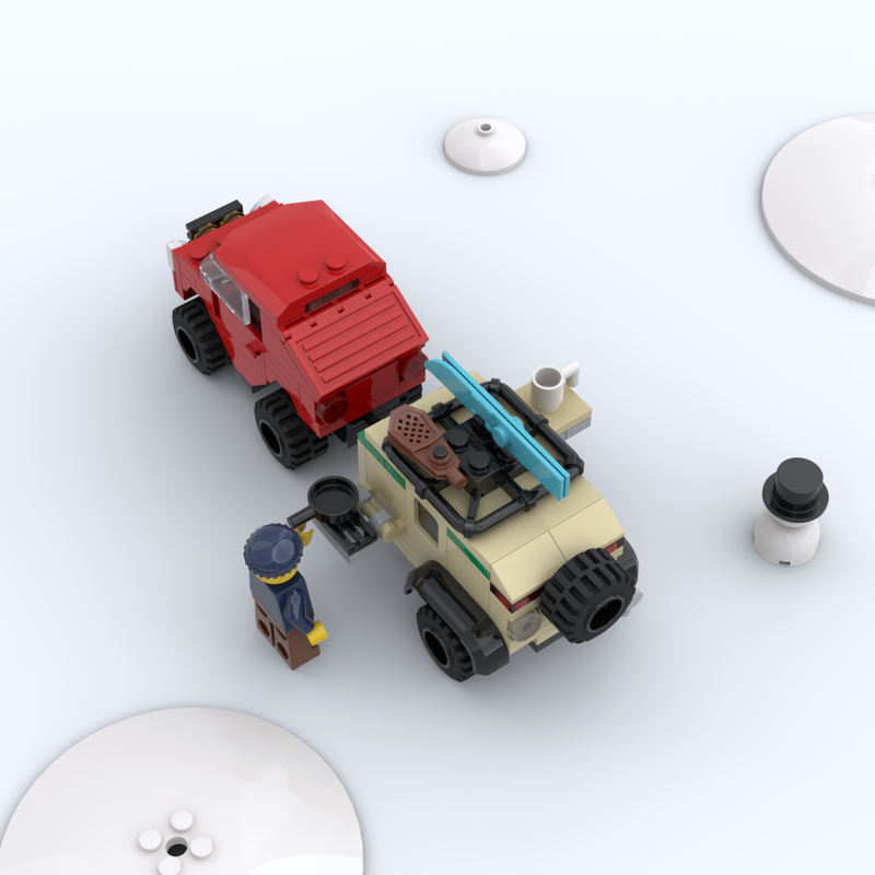 LEGO MOC-35950 Little Overland Truck & Trailer by joey_bricks_things ...