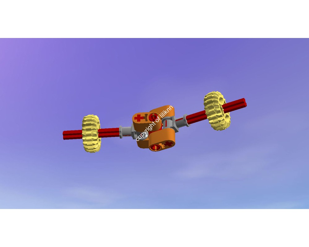 LEGO MOC35973 heavy duty universal joint (Technic 2020) Rebrickable