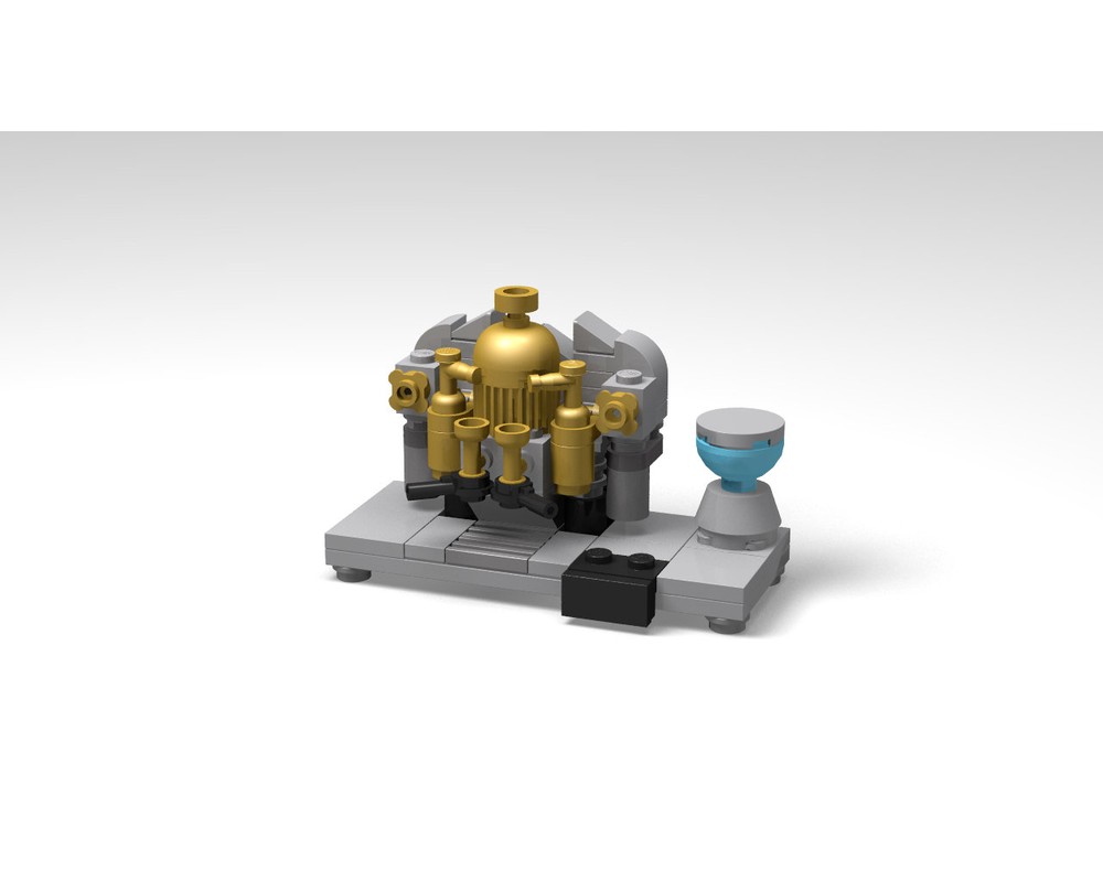 LEGO MOC Central Perk style coffee machine by riccardoerre Rebrickable Build with LEGO