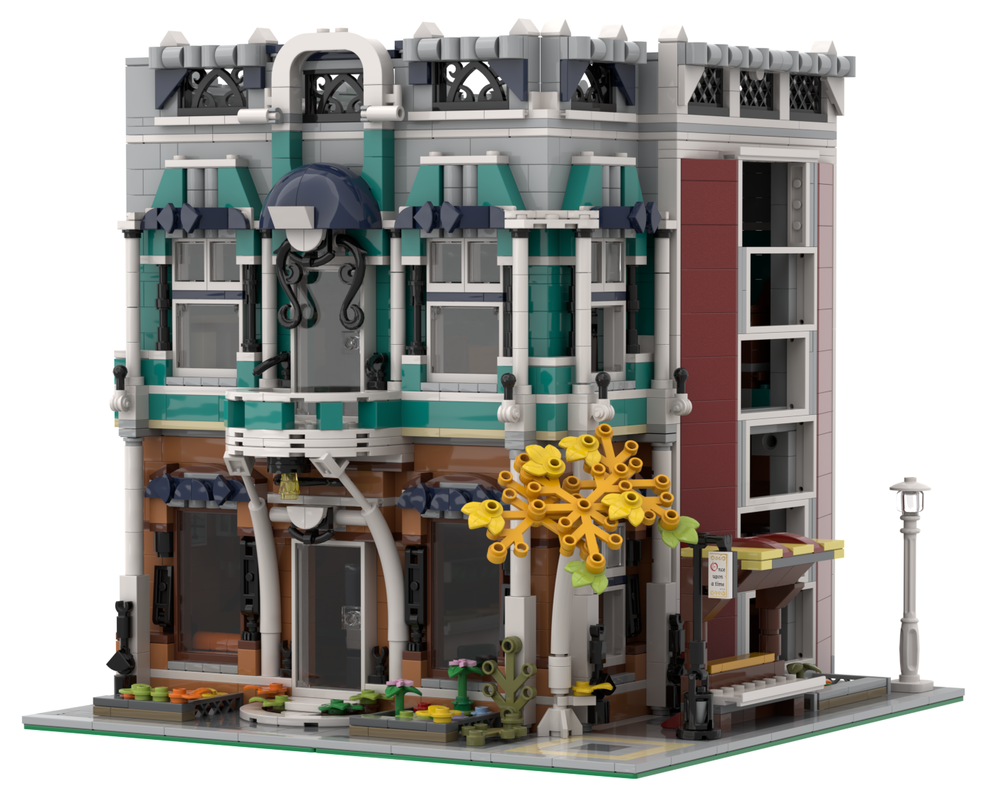 aflivning hierarki Lige LEGO MOC Libra Café (10270 Bookshop Alternate Model Modular) by Huaojozu |  Rebrickable - Build with LEGO