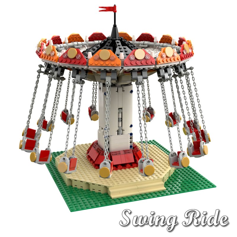 MOC Swing Ride by | Build with LEGO