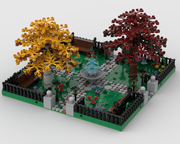 LEGO MOC Garden Tulips (BT029) by DoctorOctoroc