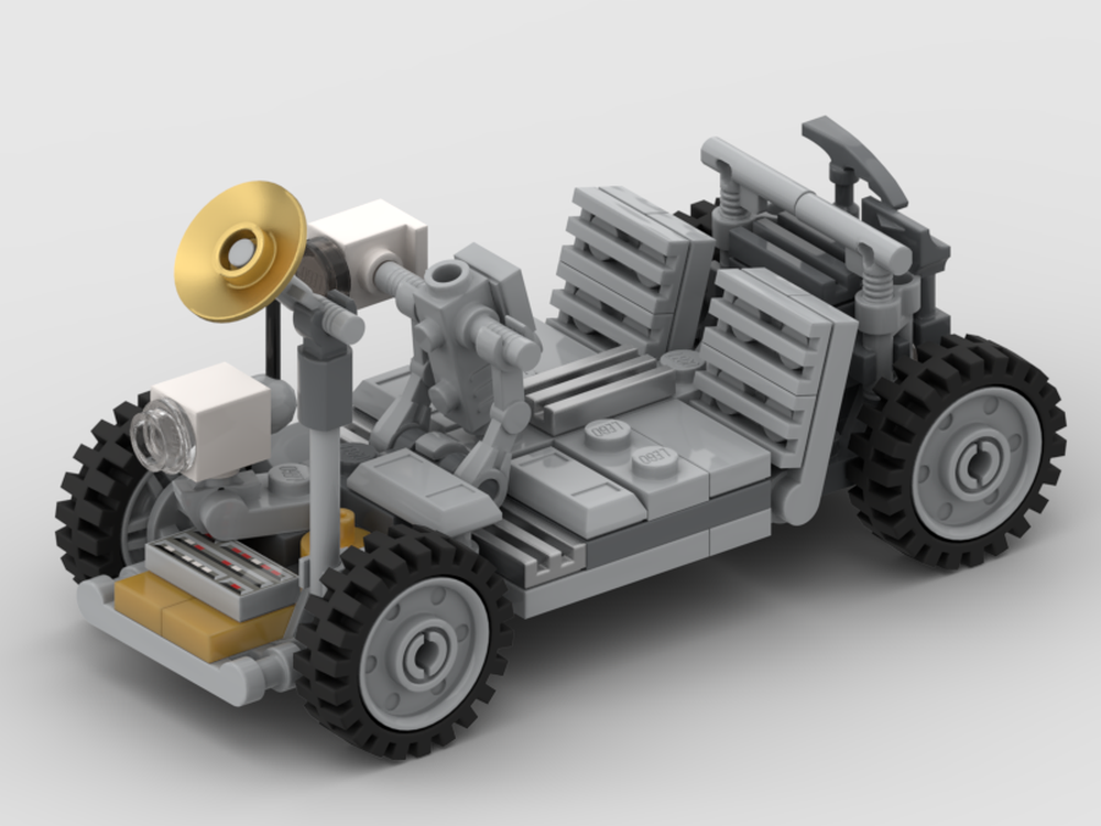 Perth Telemacos frimærke LEGO MOC Apollo Lunar Rover by GothamKnight | Rebrickable - Build with LEGO