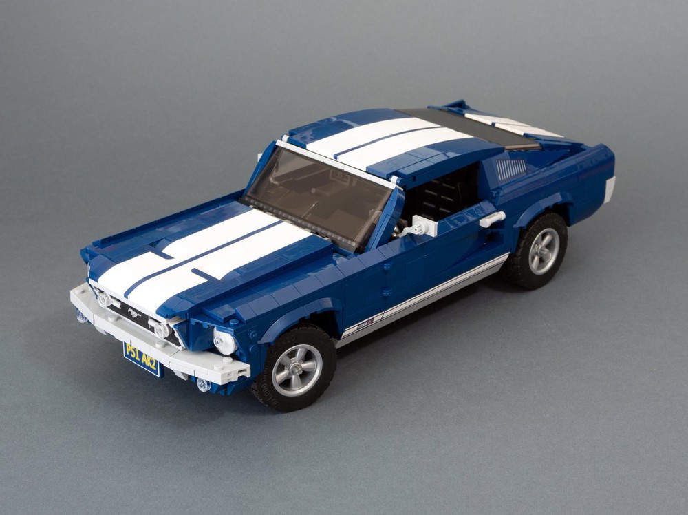 LEGO Rights Historical Wrong, Builds 1967 Ford Mustang GT Creator Set