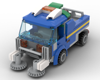 Alternative build 2 set 60223 - Street sweeper