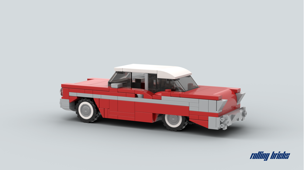 LEGO MOC Chevrolet Bel Air by RollingBricks | Rebrickable - Build with LEGO