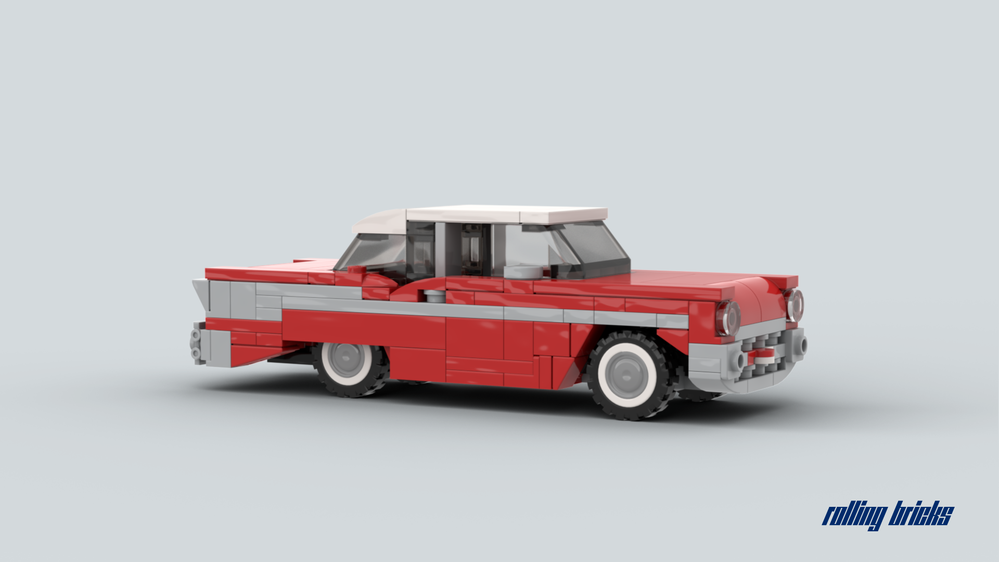 LEGO MOC Chevrolet Bel Air by RollingBricks | Rebrickable - Build with LEGO