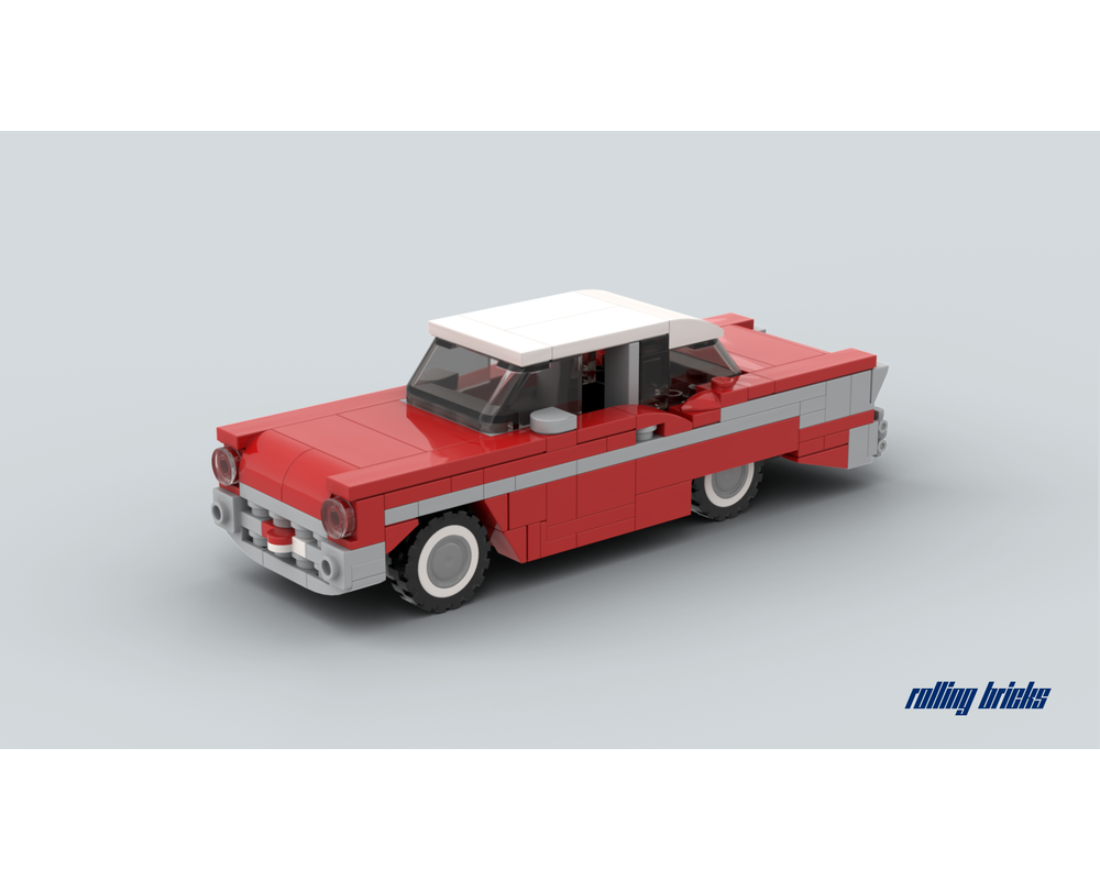 LEGO MOC Chevrolet Bel Air by RollingBricks | Rebrickable - Build with LEGO