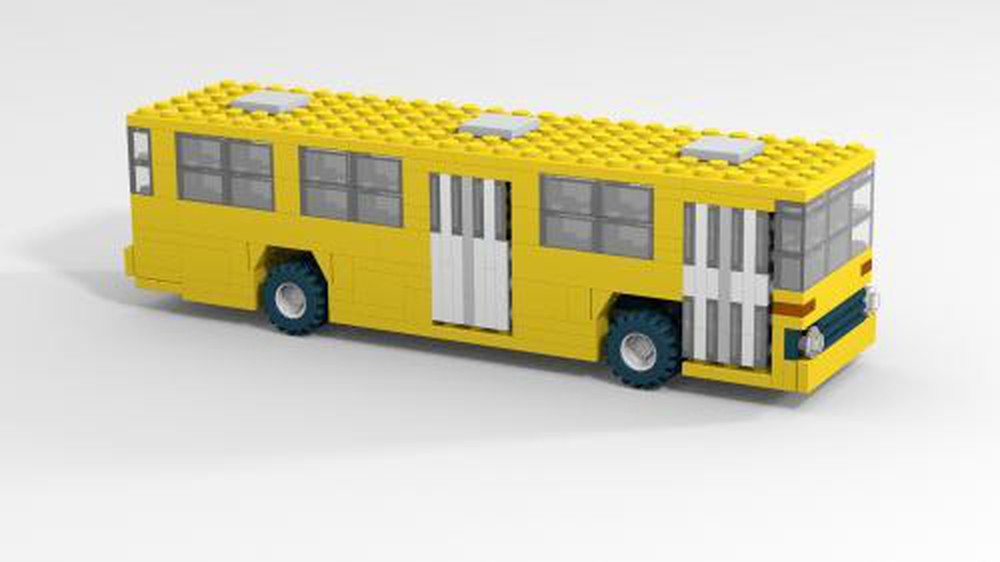 LEGO MOC 1976 Ikarus 260 City bus by SpeedHunCreations
