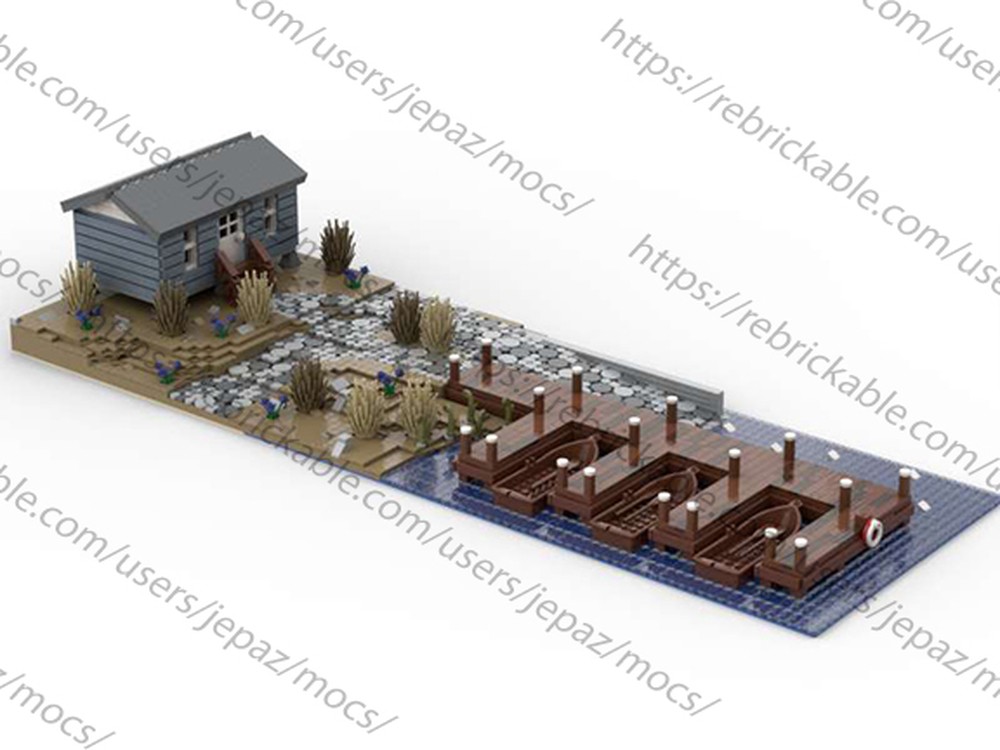 LEGO MOC Boat Ramp by jepaz | Rebrickable - Build with LEGO