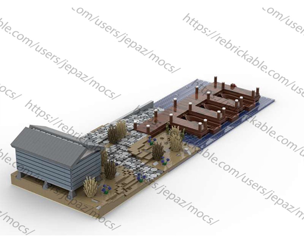 LEGO MOC Boat Ramp by jepaz | Rebrickable - Build with LEGO