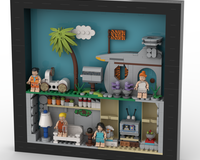 The Flintstones in photo frame