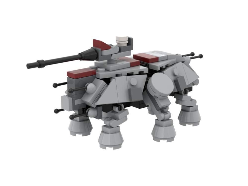 LEGO MOC AT-TE by RidgedBrick Rebrickable Build with LEGO