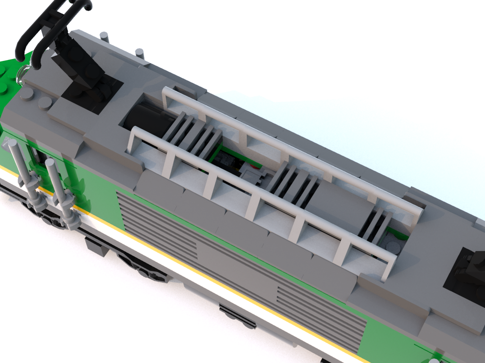 LEGO MOC-36391 60198 Locomotive with the old Power functions by