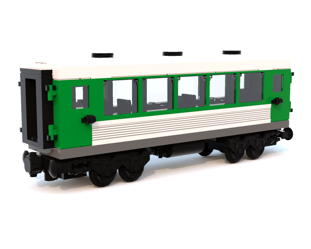 LEGO MOC-36392 Passenger car (Train 2020) | Rebrickable - Build with LEGO