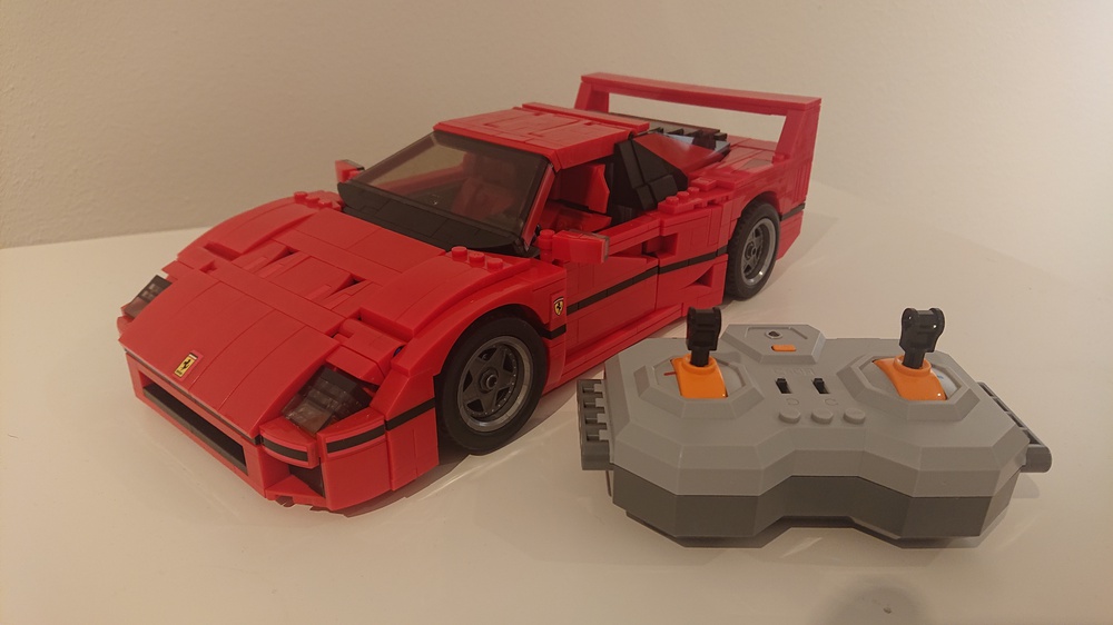 shuffle Mew Mew Vent et øjeblik LEGO MOC 10248 Ferrari F40 RC Conversion by Cyrix | Rebrickable - Build  with LEGO