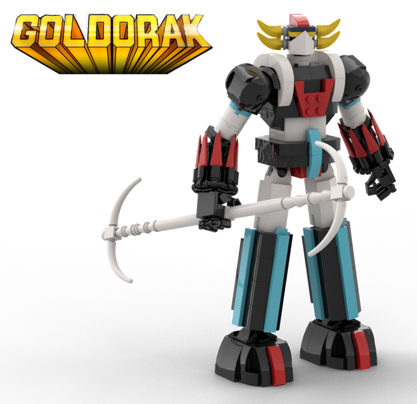 LEGO MOC GOLDORAK - GOLDRAKE by FredL45