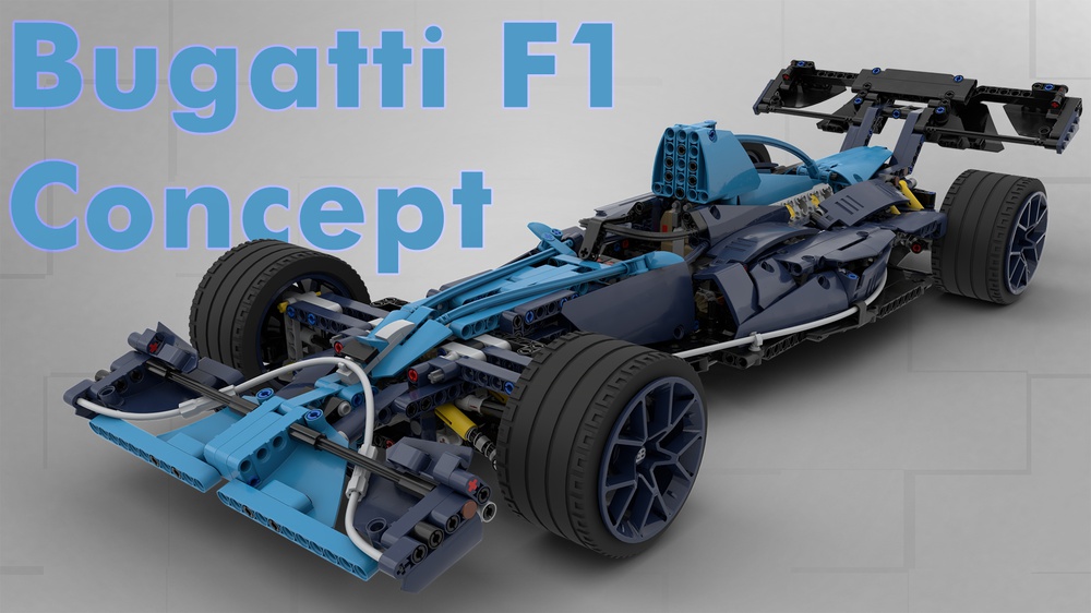 LEGO MOC Bugatti F1 Concept - 42083 B-Model (Alternate Build) by  morningstrummer