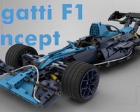 Bugatti F1 Concept - 42083 B-Model (Alternate Build)
