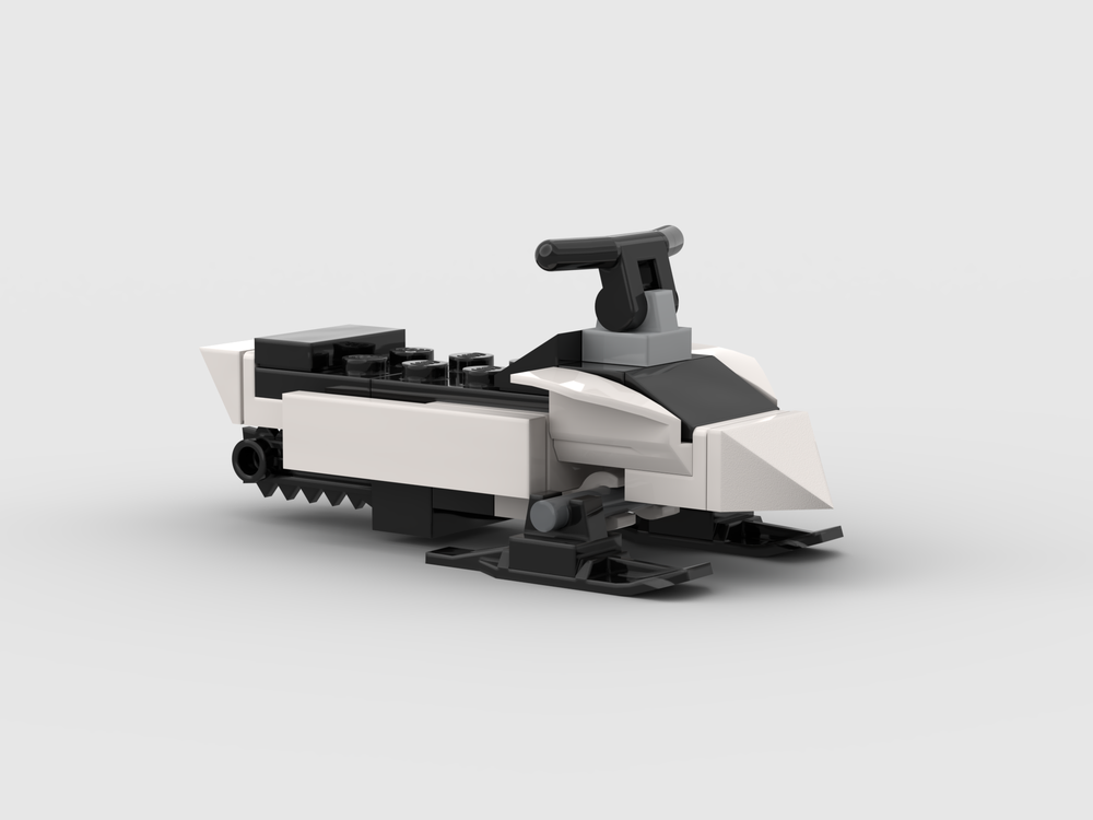 LEGO Snowmobile BtBricksCreations | Rebrickable Build with LEGO