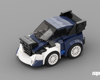 75885 Ford Fiesta M-Sport WRC Chibi Alternate