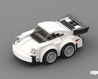75895 1974 Porsche 911 Turbo 3.0 Chibi Alternate