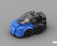 75878 Bugatti Chiron Chibi Alternate