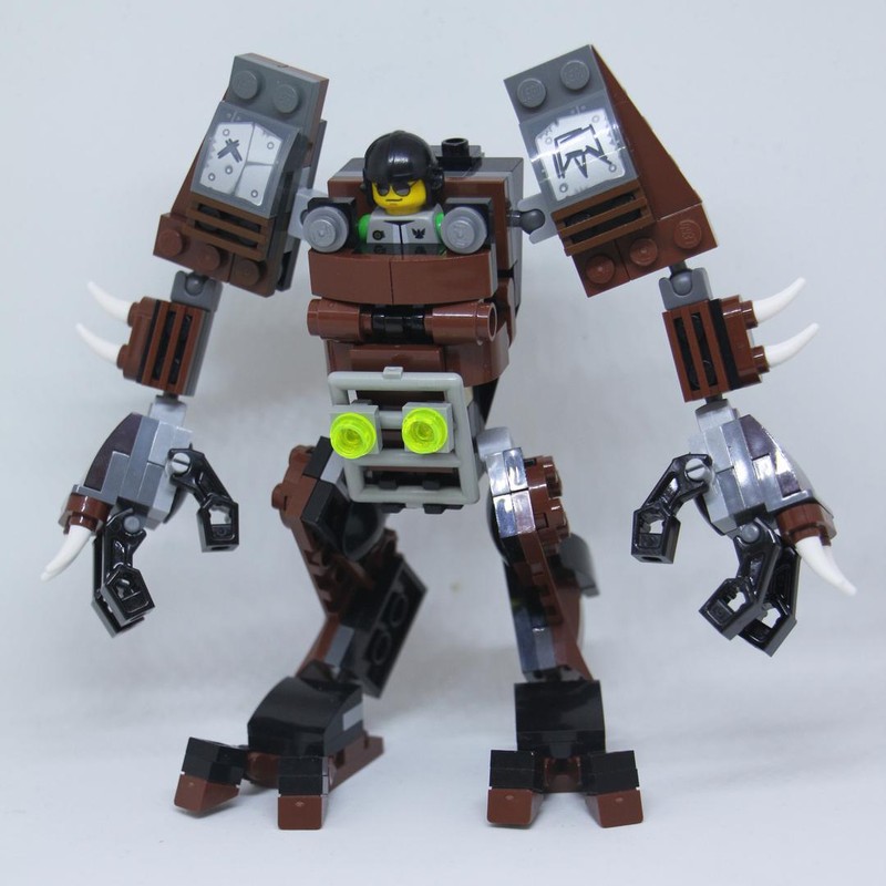 LEGO MOC Raider Mech by Samu | Rebrickable - Build with LEGO