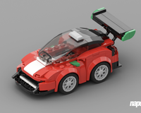 75886 Ferrari 488 GT3 Scuderia Corsa Chibi Alternate