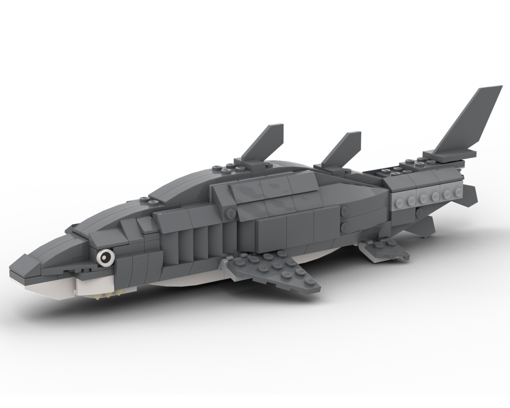 lego tiger shark