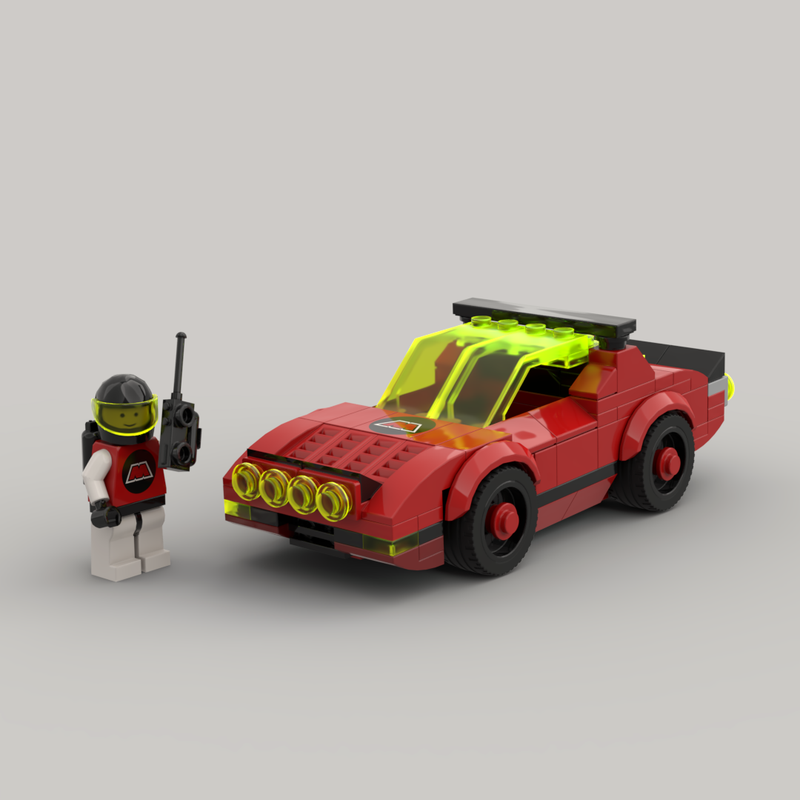 LEGO MOC M:Tron Lancia Stratos by joey_bricks_things | Rebrickable ...