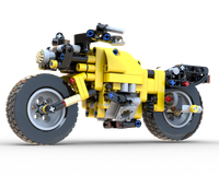 LEGO MOC-36706 Motorcycle (42009 M Model) by slegach | Rebrickable