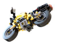 LEGO MOC-36706 Motorcycle (42009 M Model) by slegach | Rebrickable