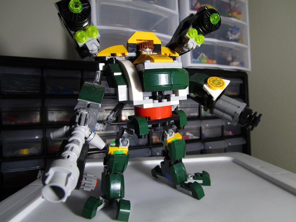 LEGO MOC Doc Ock Mech Alternate Build by beezysmeezy | Rebrickable ...